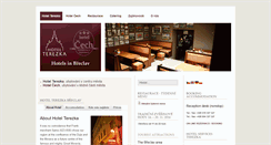 Desktop Screenshot of hotelterezka.cz